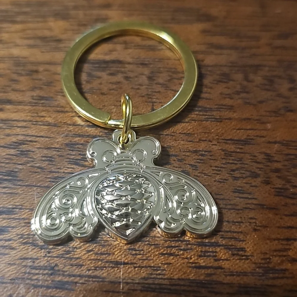 Patron Gold Bee Keyring